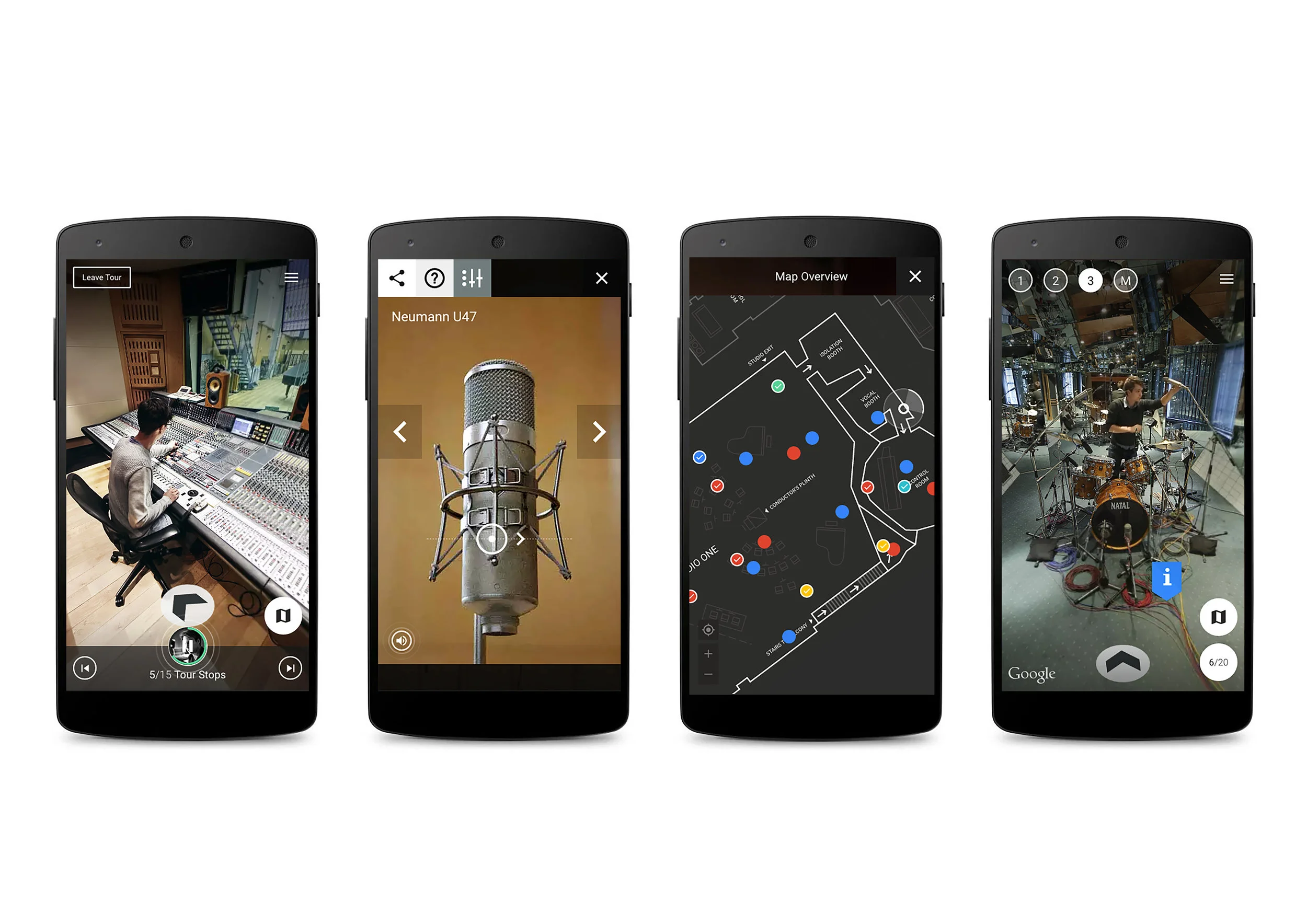 Inside Abbey Road — Mobile experience